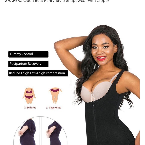 NWT shaperx body shaper in Black XS - Picture 7 of 8